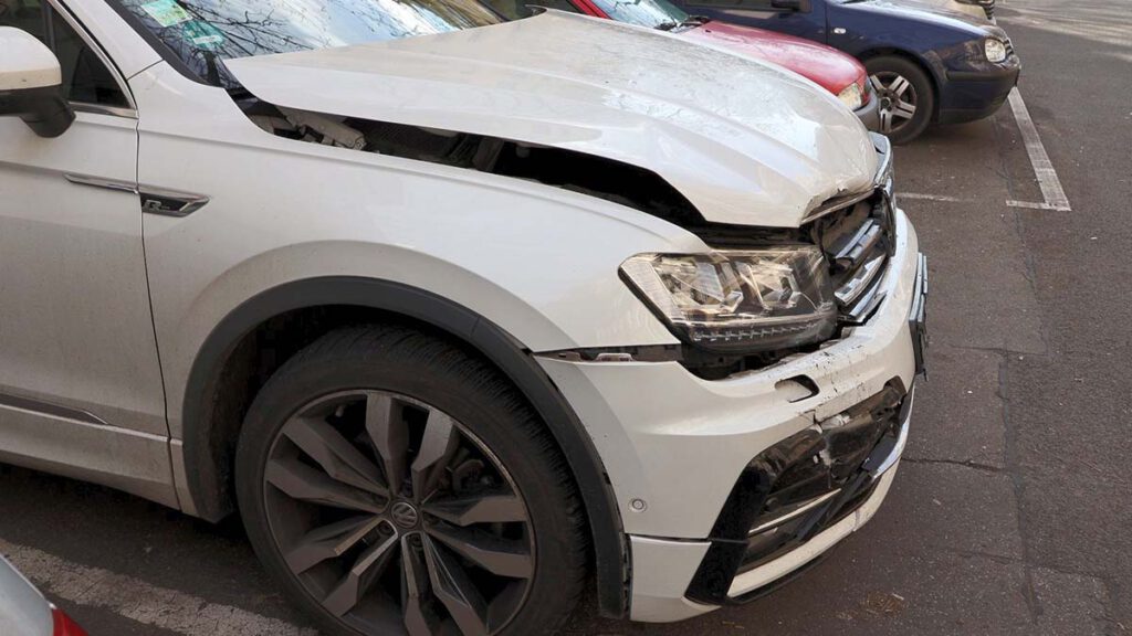Auffahrunfall VW